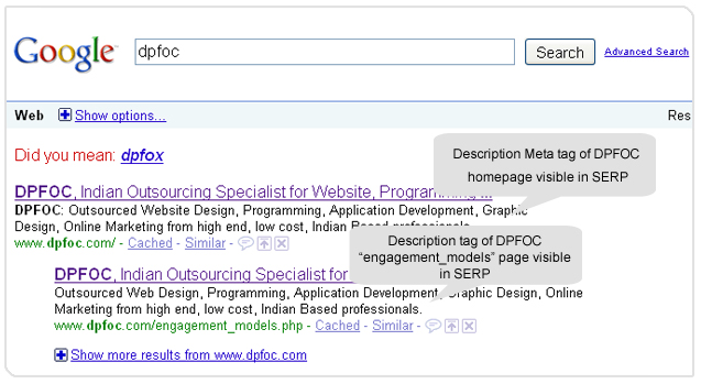 Description Meta Tag