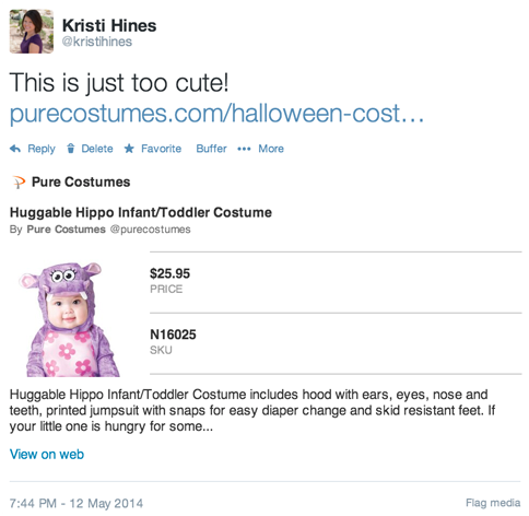 Twitter-Product-Card